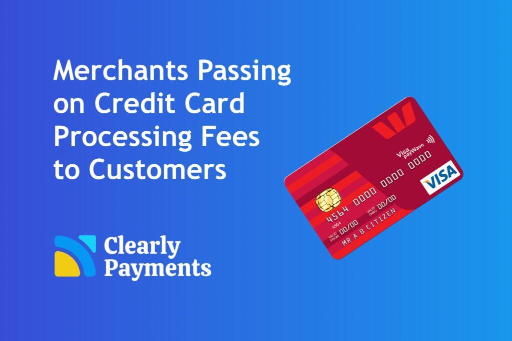 Passing on credit card fees to customers as a surcharge