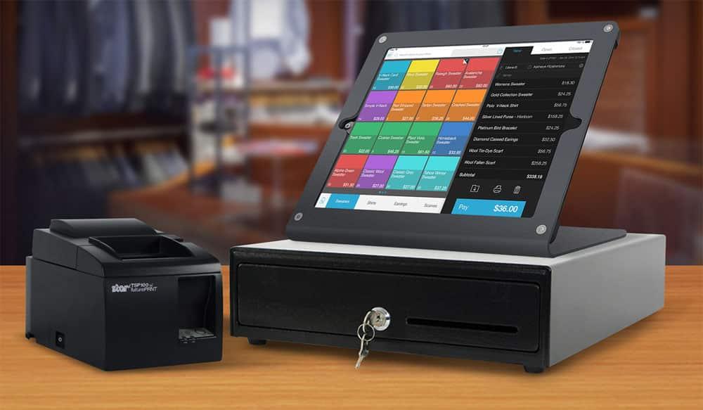 Talech has cash drawers and receipt printers integrated